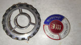 1972 1973 Ford Gran Torino Sport Trunk Lock Swivel Cover Emblem OEM D3OB
