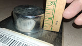 Chrome Oil Pressure Guage Cup Harley chopper Softail Shovelhead Custom FXR FLH