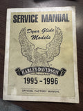 Official Factory Service Manual for 95^96 Harley Dyna Glide