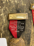 1925 Annual Convention Pennsylvania Real Estate Asso Badge medallion Souvenir
