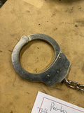 Peerless Steel Handcuffs Silver Security Equipment Used Condition USA Vtg Sherif