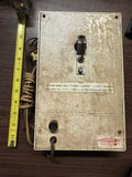 Vintage 60^70 Seagram's 7 Crown Whiskey electric bar clock sign