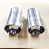 Front Fork Slider covers Cow Bells Tins OEM Harley FLH Heritage Glide 1949-2013
