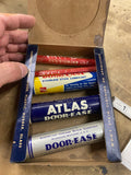 Vintage NOS Stainless “DOOR EASE” Stick Lubricant General Hardware store display
