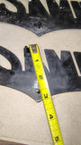 Vintage Alumacraft Boat Emblems Pair Cast Crown Logo Douglas Stemac 12"