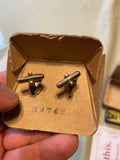 Mens Vintage Statue of Liberty Cufflinks Gold Tone Jewelry Formal Wear Antique!