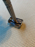Vtg Gillette Double Edge Safety Wet Shaving Razor W Case 1958 Barber TV Special