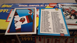 1991 Topps Hockey Official Complete Box Set 528 Cards Wayne Gretzky Jaromir Jagr