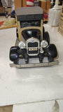 Vintage Jim Beam Black 1929 Ford Model A Woodie Decanter w/ Box Documents