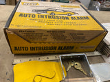 Vtg Edwards Auto Intrusion Alarm 1970s USA Original Box Rare Oil Gas Petroliana