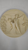 1977 Madama Butterfly Alabaster Collector Plate Gino Ruggeri La Scala COA