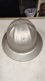 Vintage 1950s MSA McDonald T Hat Standard Aluminum Mining Safety Hard Hat Helmet