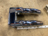 LA Choppers Chrome 7" rise 1 1/4" Handlebar "Hefty Risers" Harley Custom Fat