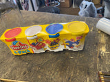 Vintage 90's Play-Doh Modeling Kenner4 Pack Toy Prop Orig box Unopened Collectib
