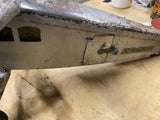 20's Steelcraft U.S. Mail airplane Tri Blade Motor Vtg Antique Tin Toy Aircraft!