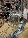 19x2.50 Chrome Spoke Dyna Wheel 2008^ 25mm New t/o Harley FXD FXDL STREET BOB