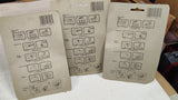 Vtg 1987 Lido Fun Water Squirter Prank Toys Lot of 3 NIP Sealed Game Camera