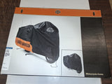 Harley-Davidson Indoor Outdoor Motorcycle Cover Small Solid Black NOS 93100041