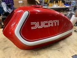 NOS Ducati Darmah Fuel Gas Petrol Tank OEM Vintage 900cc Factory Paint Original!