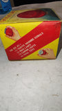 1960's Emergency Blinking Red Warning Light No 6033 Hong Kong Suction Cup Boxed