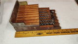 Vintage Irwin 13 Pc Auger Bit Set Complete in Original Wooden Box