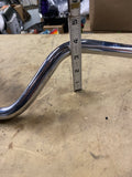 HANDLEBARS 7/8" Chrome Triumph Honda Chopper Bobber Kawasaki KZ400 OEM 4" rise