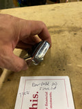 Harley OEM  Dyna Wide Glide Softail Chrome  Brake pEDAL Cover Pad Flames FXST