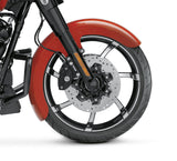 NOS Laguna Orange Custom Wrapped Front Fender 2017 -2018 Street Road Glide FLH