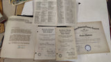 Vintage 1940s Presbyterian Westminster Fellowship Scrapbook Photos Grove City PA