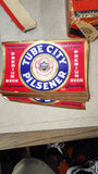 1930s Tube City Pilsener Beer Labels Lot McKeesport PA IRTP NOS