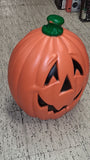 General Foam 24" Pumpkin Blow Mold Fright Time Light Up Halloween Discontinued
