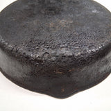 Vtg Unmarked Wagner Ware No. 8 Cast Iron Skillet 10 1/2 Inch Deep Chicken Fryer