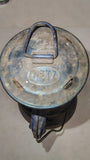 Vintage Dietz No 1 Little Wizard Blue Kerosene Lantern Hong Kong
