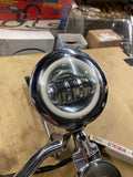 Harley Heritage Softail Spot Light Bar LED Passing Lamp Assy FLST Fatboy Turn Si