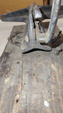 Antique No 0 Cast Iron Hand Saw Sharpening Vise Bench Mount Filing Tool Clamp
