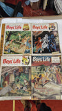 Vintage Boys' Life Magazine Lot 1953-1954 Boy Scouts Space Sci-Fi Covers