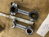 Flanders Harley 1" Dogbone Handlebar Risers Springer Knucklehead Panhead Chopper