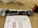 Chrome Engine Mount Stabilizer Link FXR FLT Touring Rubber Mount 5 Speed Harley