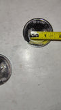 1980's Saab Scania Emblem Badge 2-Pin OEM 6911895 16760 Lot of 2