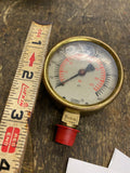 WIKA Analog Pressure Gauge 5000 PSI 340 Bar Dual Scale 2.5" Germany Steam punk