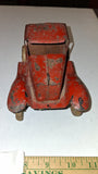 Vintage 1930s Wyandotte Pressed Steel Semi Moving Van Truck Wood Wheels Original