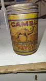 Vtg 1946 Camel Vulcanizing Patch Units 10 Round Tire Repair Unopened Tin