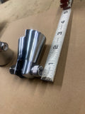 Footpeg Mounts harley Softail Sportster Dyna Motorcycle female Custom Chrome