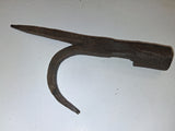 Antique Wrought Forged Logging Hook Boat Hook Head Ice Pike Blacksmith Primitive