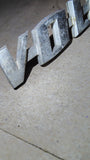 1967-1974 VW Volkswagen Beetle Bug Rear Decklid Emblem Script OEM 113853687B