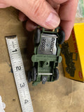 Dinky Toys Military Jeep 1:43 Scale Green WWII Model Original Box Vintage Minty!