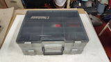 Vintage Flambeau Tackle Box Lot with Mixed Hooks, Tackle & YUM Lure!