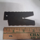 Vtg L.S. Starrett Co. No. 284 29 Degree Screw Thread Tool Gauge Athol Mass USA