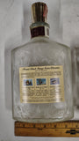 2 Vintage Jim Beam Duck Stamp Series Decanters Green-Winged Cinnamon Teal