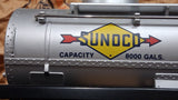 Lionel 6465 Sunoco Double Dome Tank Car O Gauge New In Box Silver 3169EL1 Train